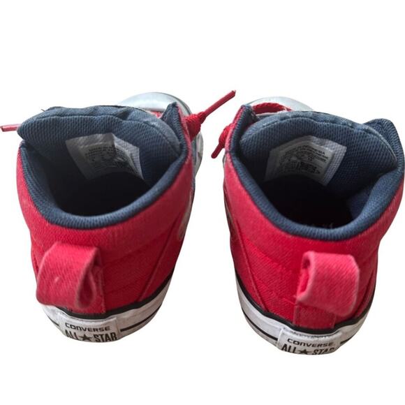 Converse All Star Chuck Taylor High Top Blue, Red, White 8 - Picture 4 of 7